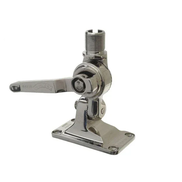 Must-Have Glomex RA166/00 Universal Antenna Bracket Stainless Steel 4-Way