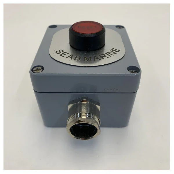 Livraison Express Seab Marine DMA-106B/W Marine Control Panel - Reset Button