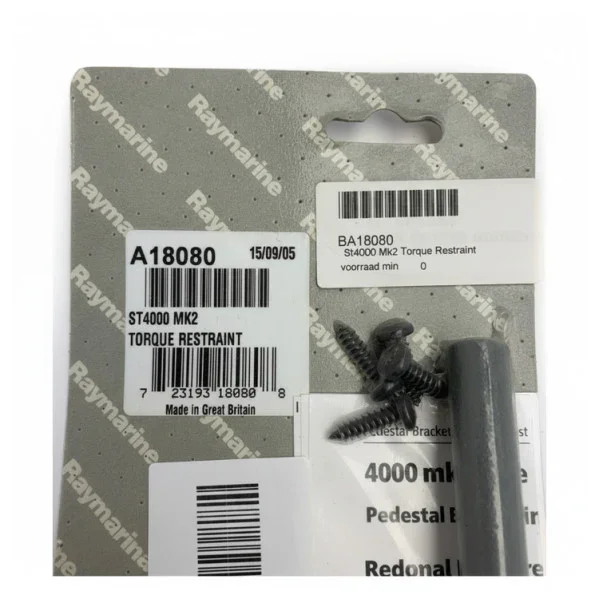 Commander Maintenant Raymarine A18080 ST4000 MK2 Torque Restraint for Autopilot