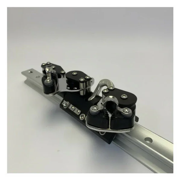 Pfeiffer Marine Aluminium Traveller Set L1950 mm Including Blocks - 8005401 Solde