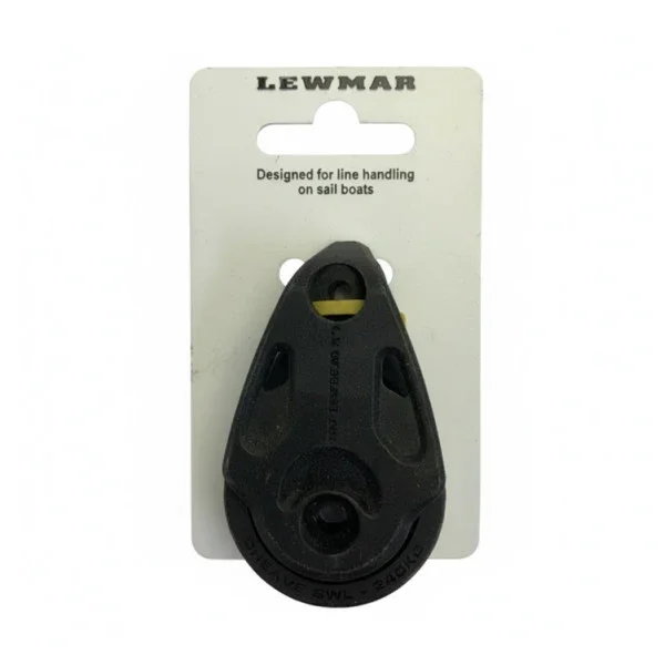 Lewmar 40mm Synchro Block Cheek Single - 29901460BK Must-Have