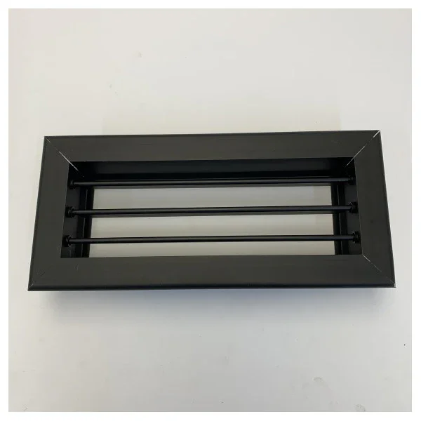 Veco Climma MGNS207 Aircon Grill 202 x 75 mm Black Seulement Aujourd'hui