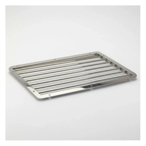 Fjord 52 Open Stainless Steel Engine Room Air Ventilator Screen - TMZ0190 Commander Maintenant