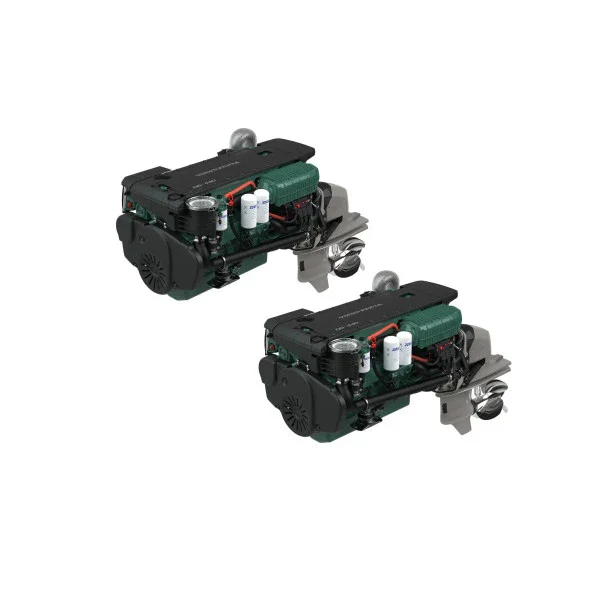 Satisfait Ou Remboursé Volvo Penta D6-380 380 HP Twin Engine Kit Diesel Inboard with Sterndrives