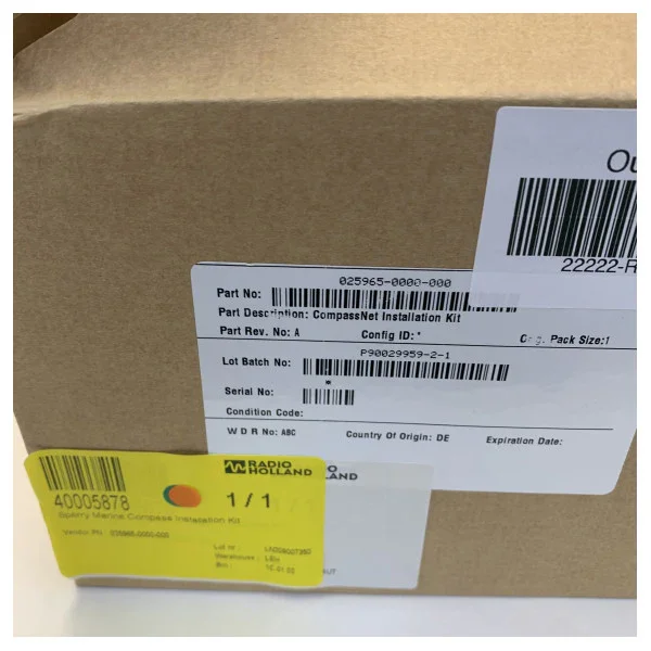 Sperry Marine CompassNet Installation Cable Kit - 25965-0000-000 Pas Cher