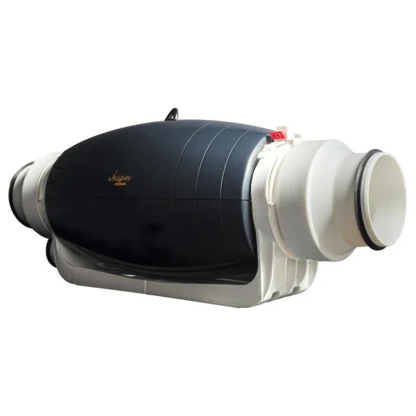 Vortice Whisper WGLE-100-125 In-Line Extraction Fan 100 - 125 mm Jusqu'à Épuisement Des Stocks