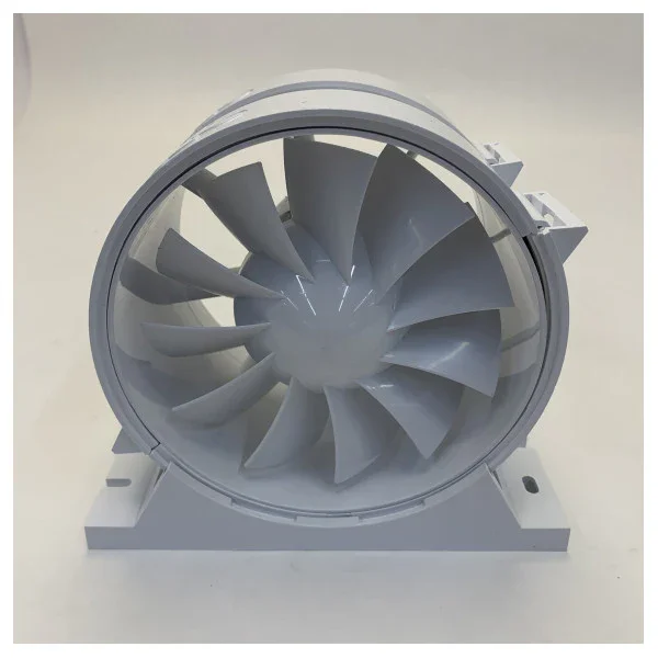 AirSystems PRO-5 Axial In-Line Fan 18W 230V IP24 White Haute Qualité