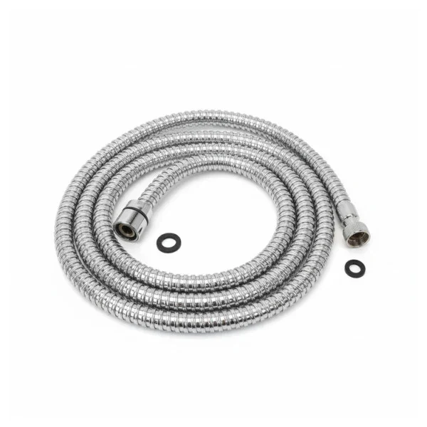 Dernier Modèle Guiseppe 3/8 inch - 1/2 Inch 200cm Stainless Steel Shower Hose 7583.03OC