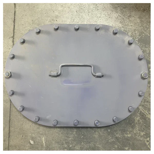 Heavy Duty Marine Steel MAN Hatch Door 600 x 400 mm Water Tight Seal Seulement Aujourd'hui