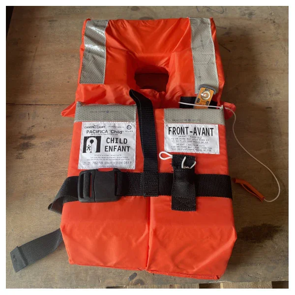 Child Life Jacket Pacifica – SOLAS Certified Kids Vest 15-43 kg Orange Safety Nouvelle Collection