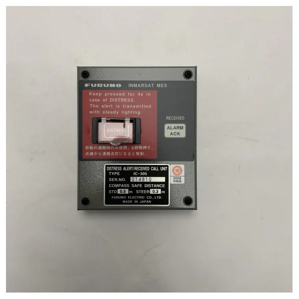 Furuno IC-305 Inmarsat C Mes Distress Alert / Received Call Unit for Felcom 15 and 18 Prix Promo