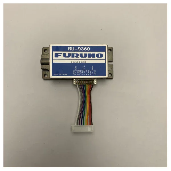 Furuno X-Band Marine Radar Front End Microphone Receiver RU9360 Expédié Aujourd'hui