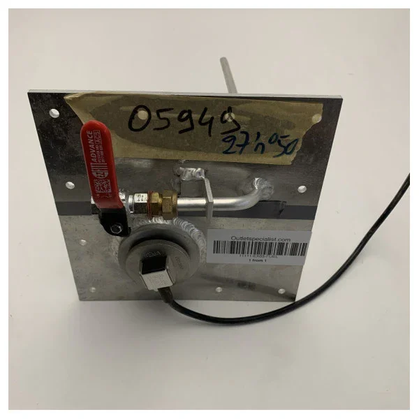 Aluminium brandstoftankdeksel met niveausensor en brandstofstop Réduction