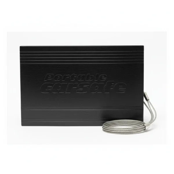 Promotion Bo-Camp Safe with Cable 21 x 15 x 6.8 cm black - 5329988