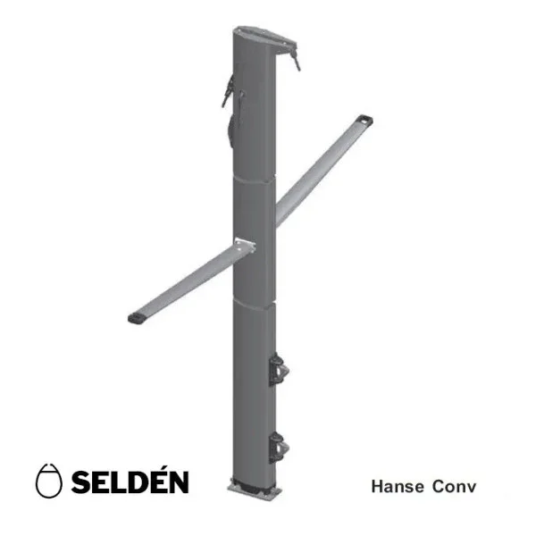 Selden Hanse 575 Aluminium Performance Mast 3-spreader 2-section - C304-12049-99 Meilleur Choix