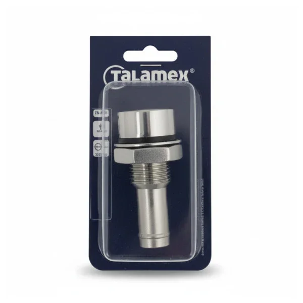 Certifié Talamex Tank Vent Stainless Steel 18653110 - Stainless Steel Vent for Fuel and Water Tank