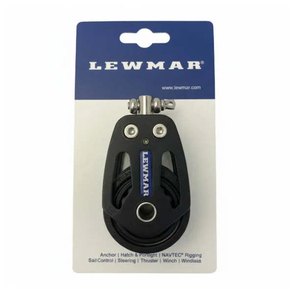Lewmar HTX 50mm Block Double - 29195002-HTX - Double Block Yacht Hardware Nouvelle Collection