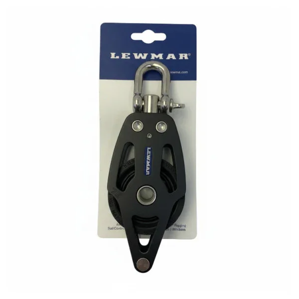 Lewmar HTX 72mm Single Rigging Block with Becket - 29197204-HTX Nouvel Arrivage