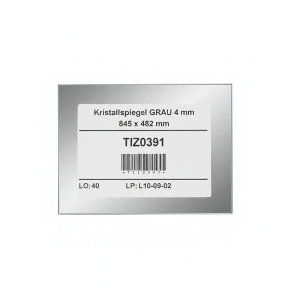 Promotion Hanse Yachts Crystal Mirror Grey 4mm - 845 x 482 mm - Yacht Interior Mirror