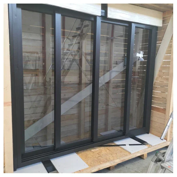 Nemo Industry Black Coated Aluminium Sliding Door 2400 x 2000 mm Petit Prix