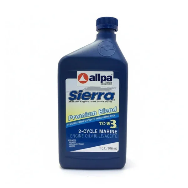 Offre Du Jour Allpa Sierra 2-Stroke Marine Engine Oil TC-W3 - 1L - TC-W3-1