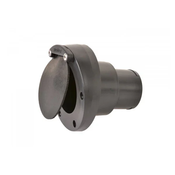 Vetus TRC50PV Transom Mount Exhaust with Non-Return Valve Black Expédition Rapide