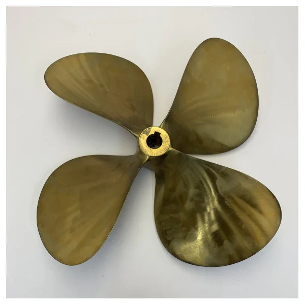 Meilleure Vente Vetus P4E-18X22R Propeller 4-Blade Brass Right Handed