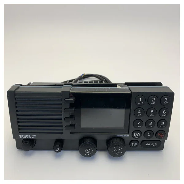 Bon Plan Cobham Sailor 6248 Professional Marine VHF Radio Black - 406248A-00500
