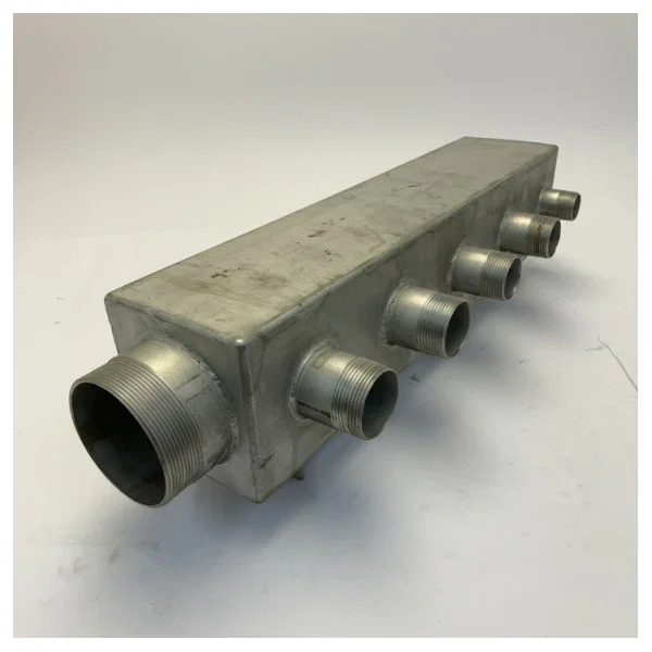 Dernier Modèle Riva Stainless Steel Central Exhaust Manifold Port Side for R102 - Marine Engine Part