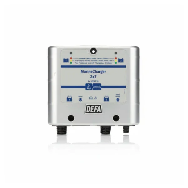 Certifié USED Defa MarineCharger 2x 7A Battery Charger 12V