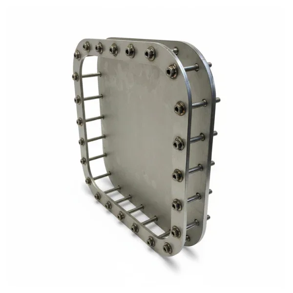 Ferretti Group Inspection Hatch with Frame and Sealing N42 - 404438 Commander Maintenant