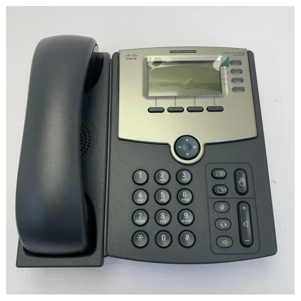 Cisco SPA504G IP Phone 4-Line PoE VoIP Telephone Wired Prix Bas