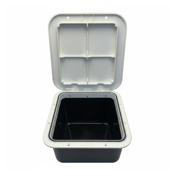 Osculati Inspection Hatch with Storage Box 285 x 285 mm White - 20.316.00.1 Top Vente