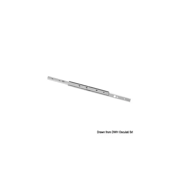 Osculati RVS Ladegeleider 350mm voor Cockpitmeubilair - 38.272.14 Offre Limitée