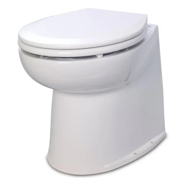 Jabsco Deluxe Flush 17 Inch Electric Toilet 12V - 58040-2012 Satisfait Ou Remboursé