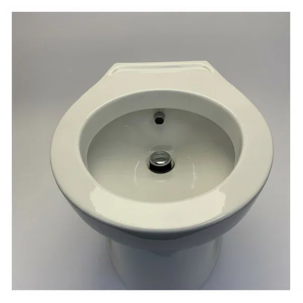 Achetez Aujourd'hui Jabsco Deluxe Flush Bidet 17 Inch Marine - Floor Mounting - 58090-1000