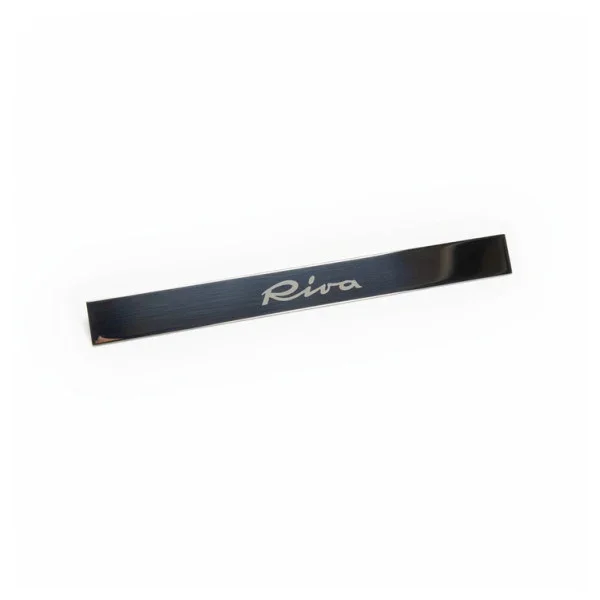 Meilleure Vente Riva AISI316 Threshold Profile with Logo 450x44x3mm - 376555