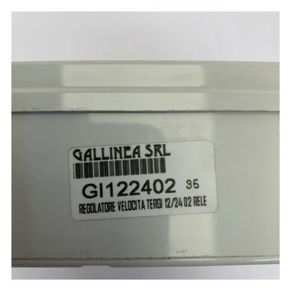 Gallinea Gewiss Marine Windscreen Wiper Speed Regulator 12/24V - GI122402 Expédié Aujourd'hui