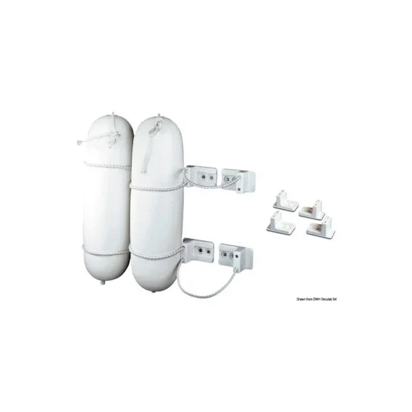Osculati Bungee Fender Bracket White Adjustable 33.111.00 Must-Have