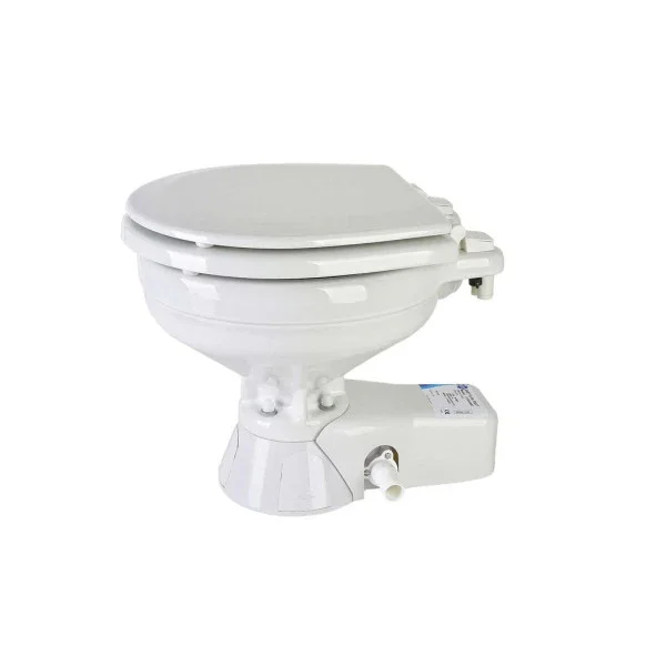 Jabsco Quiet Flush Compact Electric Marine Toilet 24V - 37245-3094 Nouvel Arrivage