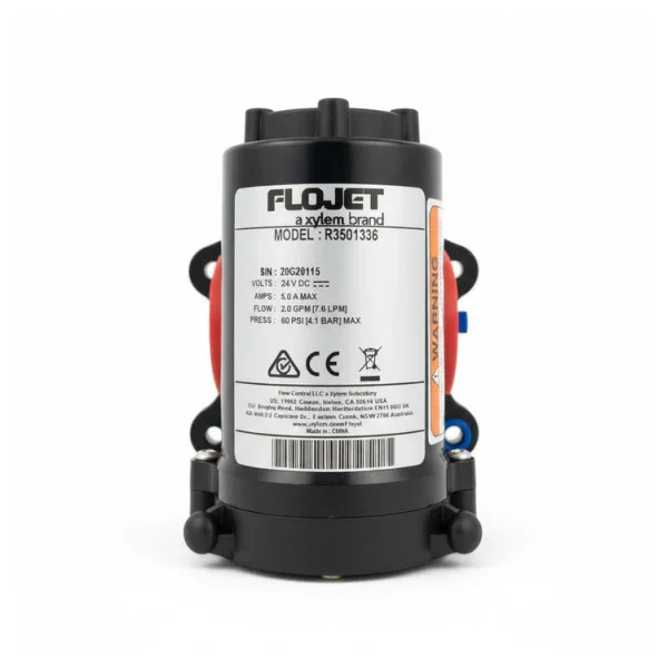 Offre Spéciale Flojet R3501336A Self-Priming Fresh Water Pump 24V - 7.6L/m - 60 psi