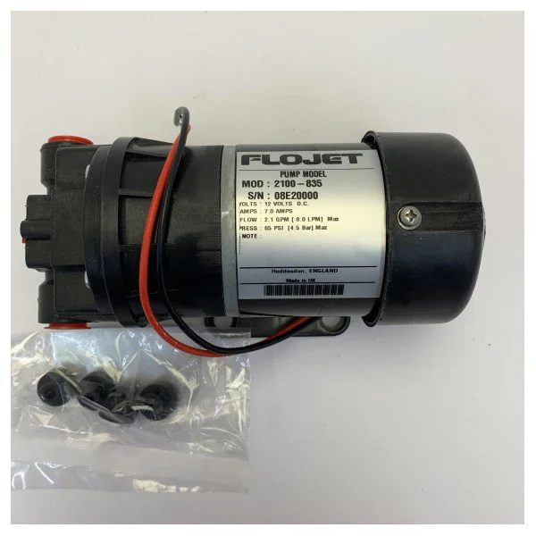 Expédition Rapide Flojet 12V Self-Priming Liquid Pump 6L/m 45 PSI - 02100835A