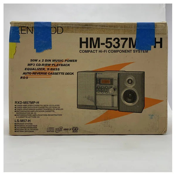 Kenwood HM-537MP-H Compact Hi-Fi Audio System with Speakers Prix Promo