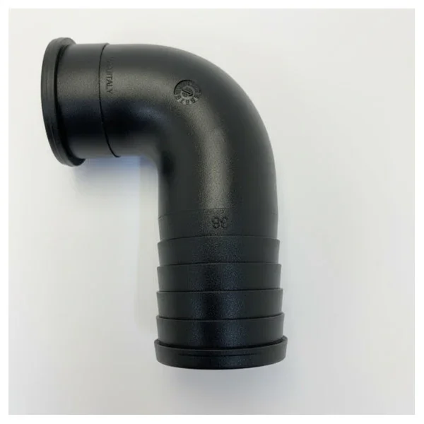 90° Tank Coupling Hose Connector 38mm - Including O-rings Commander Vite