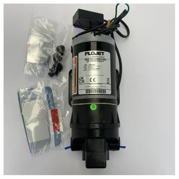 Flojet MPU 230V E/S 2C SW60 Fresh Water Pump 6.1L/m 60 Psi - D3732H5011ARL Remise