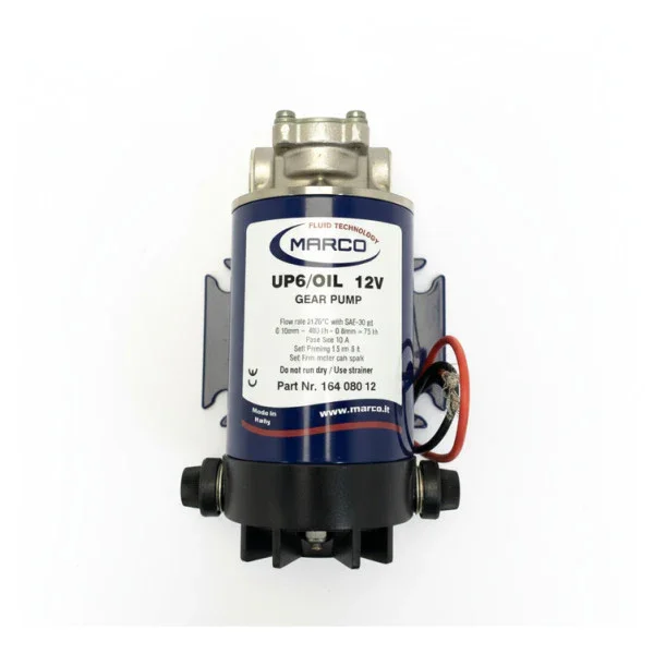 Marco UP6-OIL-12V Self Priming Oil Transfer Pump - 8 l/min - 4 bar - 12V - Brass Must-Have
