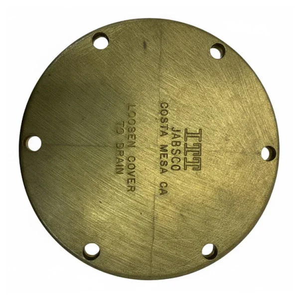 Prix Promo Jabsco 17378-1000 Pump End Cover Plate