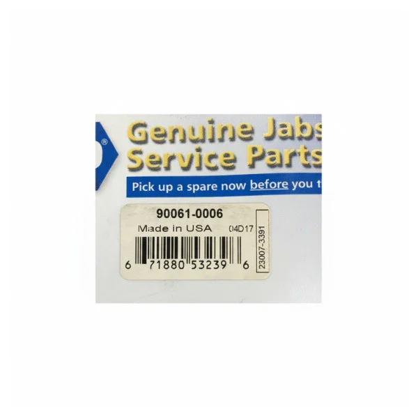 Jabsco 90061-0006 Marine Sea Water Pump Impeller Kit Expédié Aujourd'hui