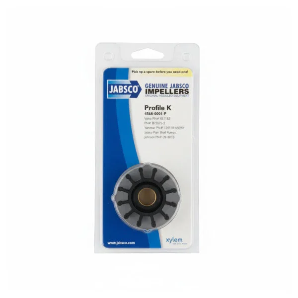 Jabsco 4568-0001-P Impeller Kit - Marine Engine Water Pump Part Top Vente