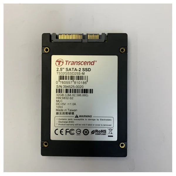 Prix Promo Transcend 32GB 2.5 " SATA SSD MLC Internal Solid State Drive TS32GSSD25S-M